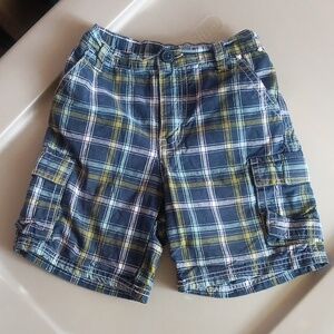 Gymboree plaid cargo shorts